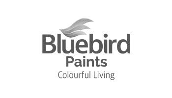 Bluebird paints logo