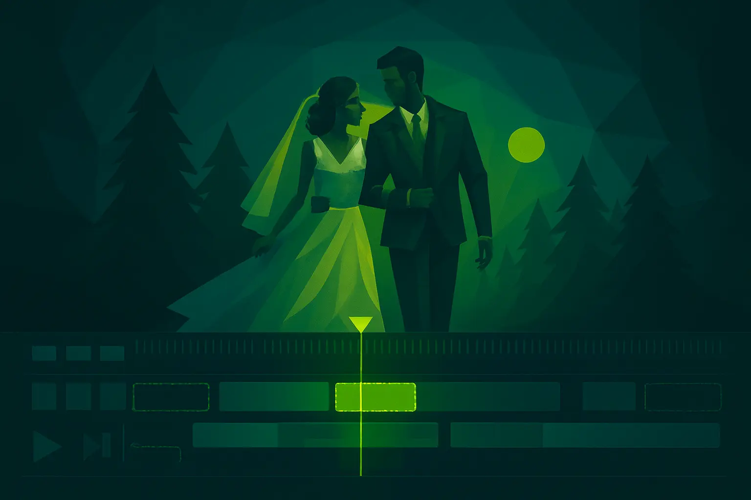 Event and wedding video editing