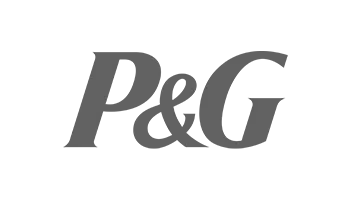 P and g logo