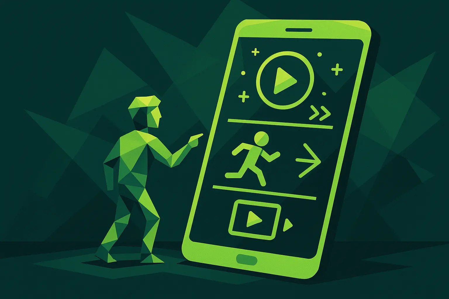 Social media animation