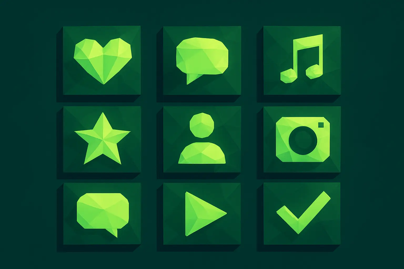 Social media logo kit