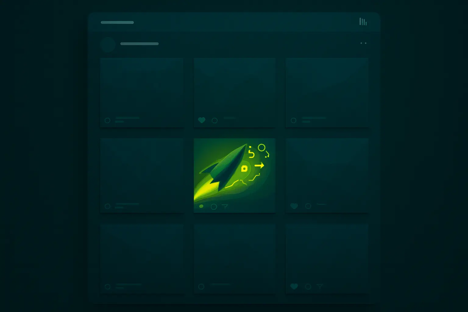 Social media visuals