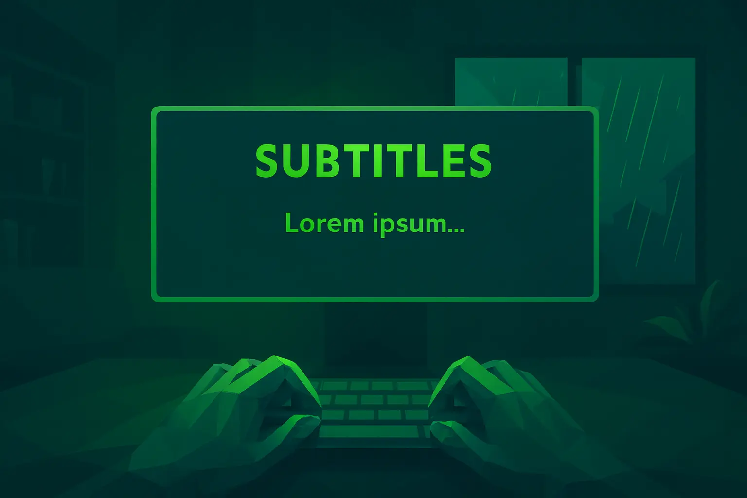 Subtitling and closed captioning
