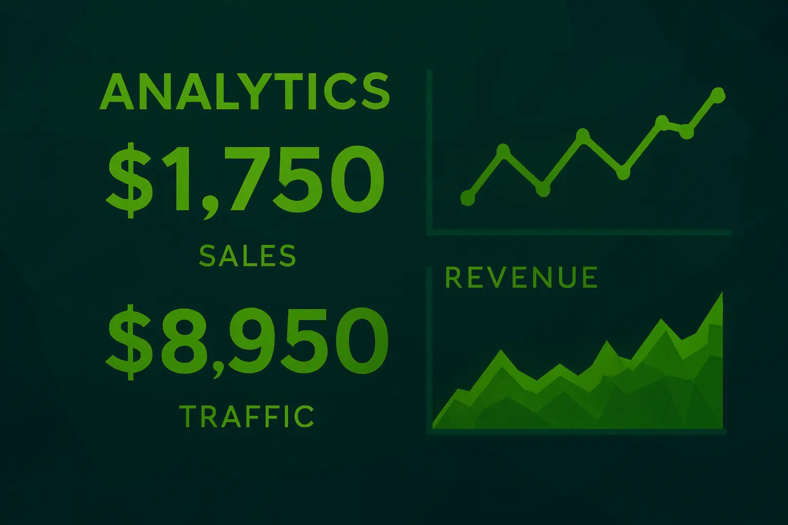 Analytics and revenue tracking