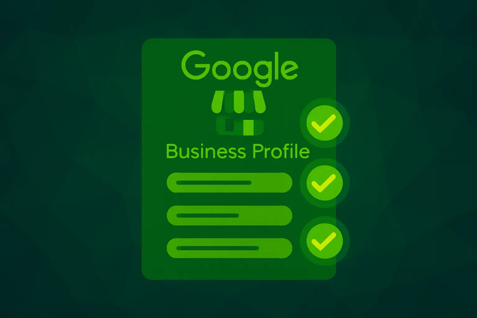 Google business profile optimization
