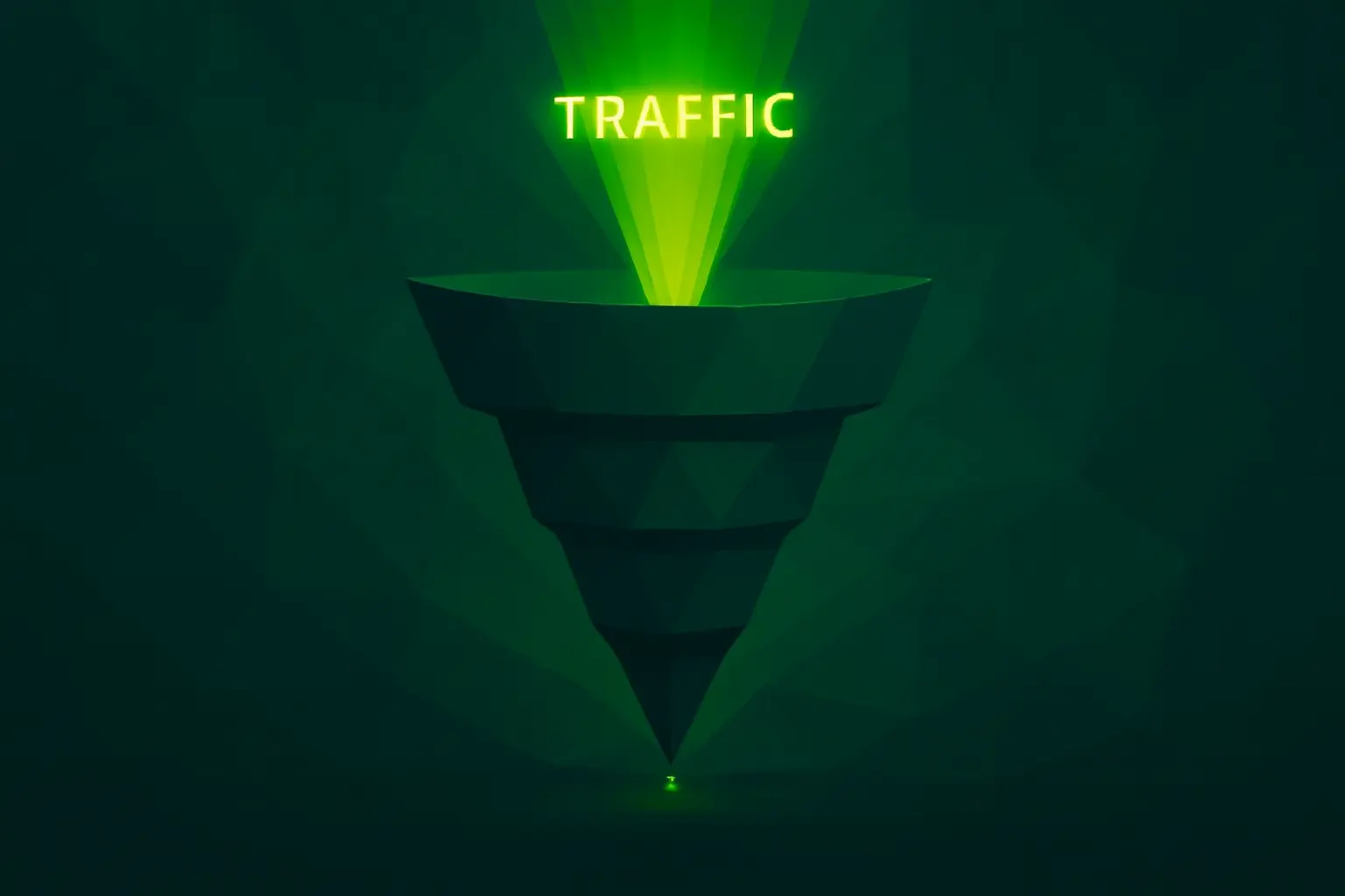 Landing page content