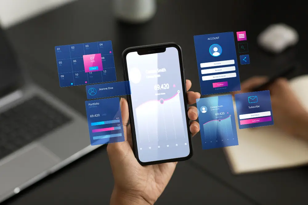 Mobile app ui and ux design