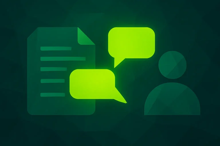 Conversational writing style with examples