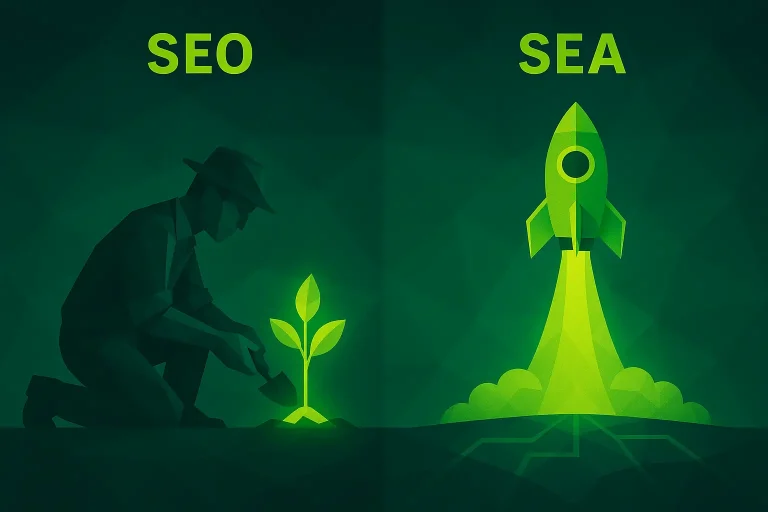 Sea marketing vs. Seo