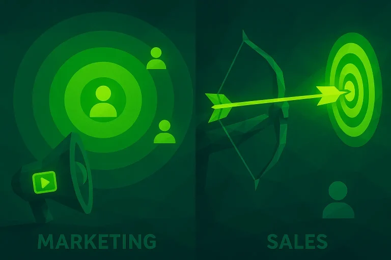 Sales vs. Marketing copywriting