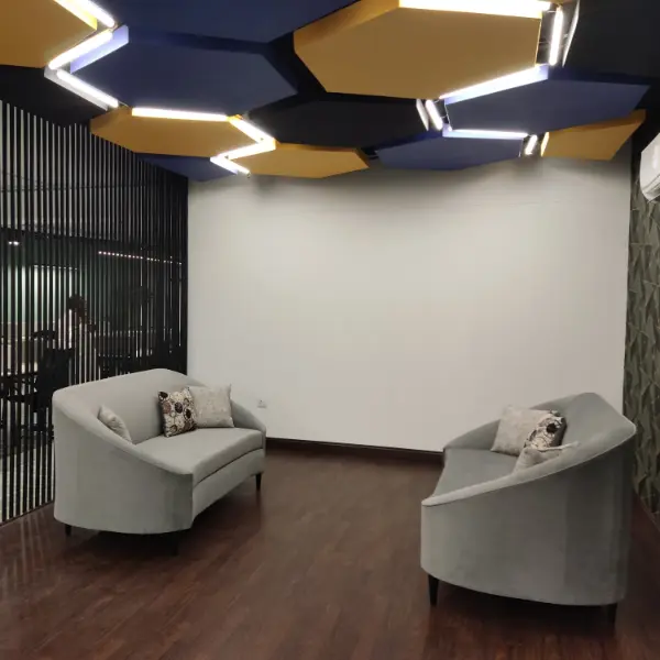 Afiniti office waiting area