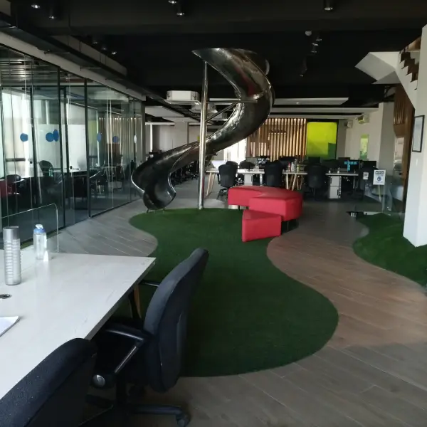 Inside view of tkxel building in lahore