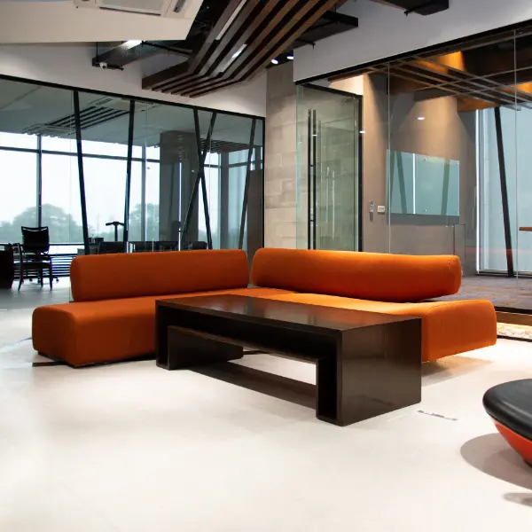 Tkxel building waiting area