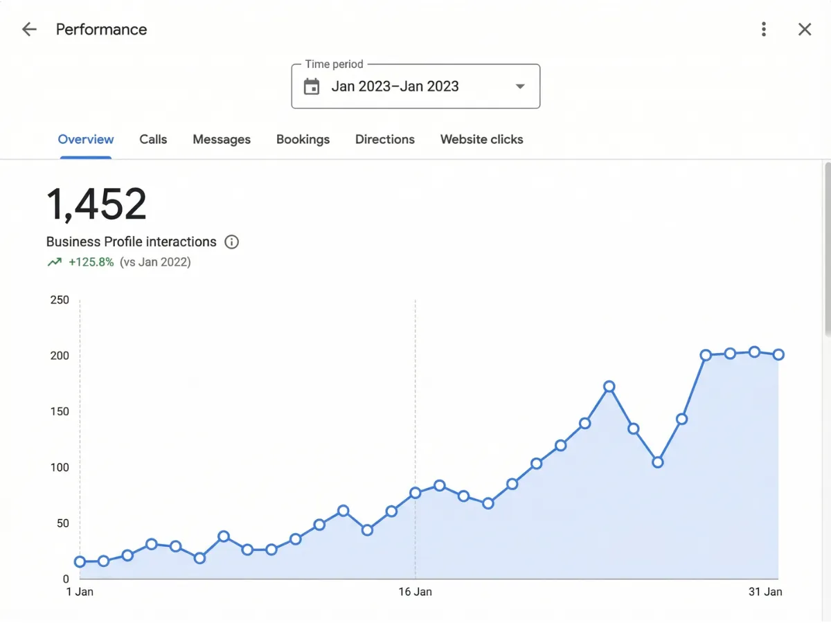 Google business profile overview
