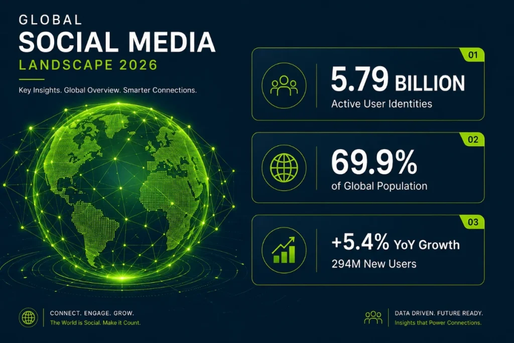Global social media landscape 2026