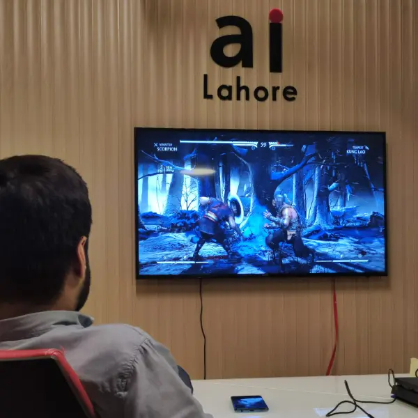 Gaming Area of Afiniti Lahore Office Building